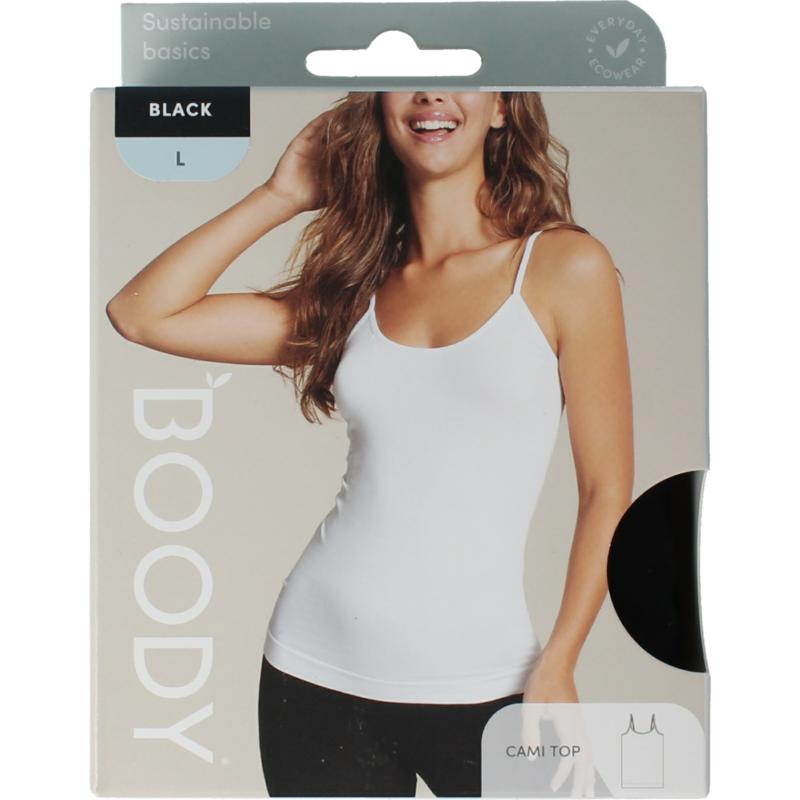 Boody Cami Top Zwart Large