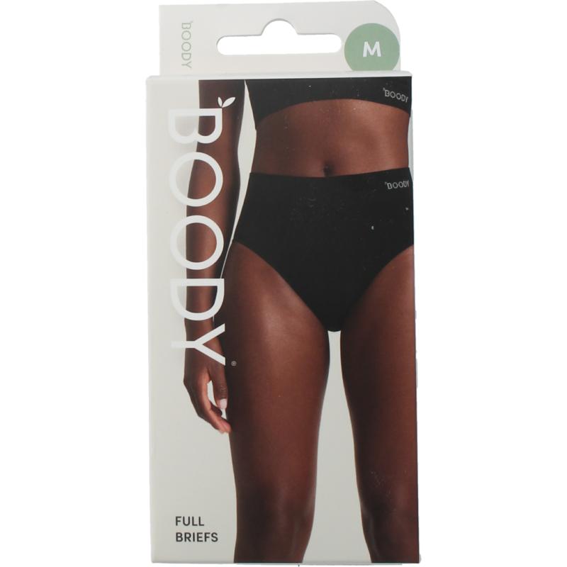 Boody Full Brief Tailleslip Zwart M