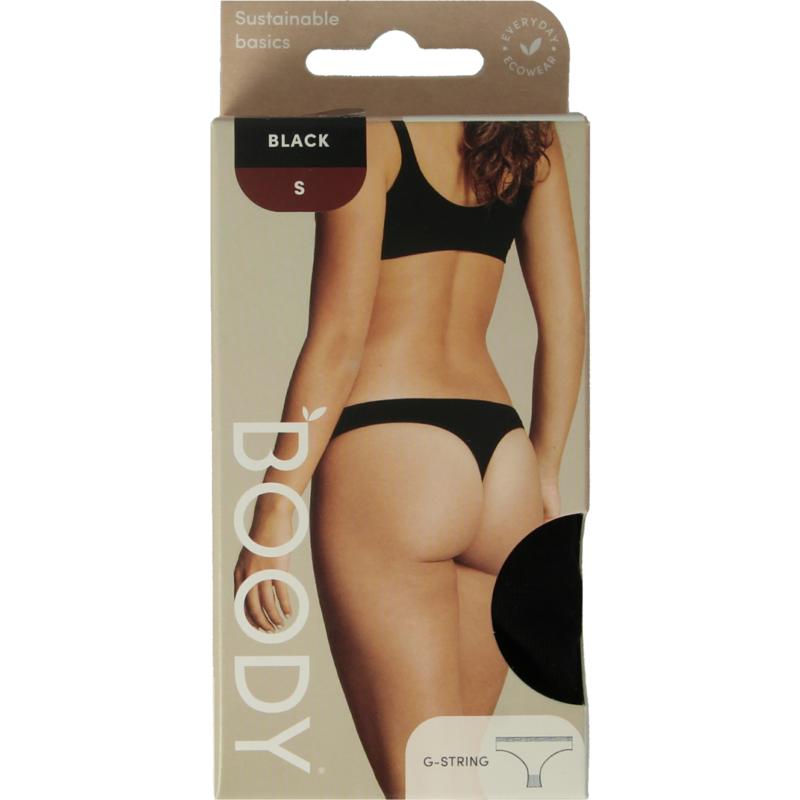 Boody G-String Zwart S