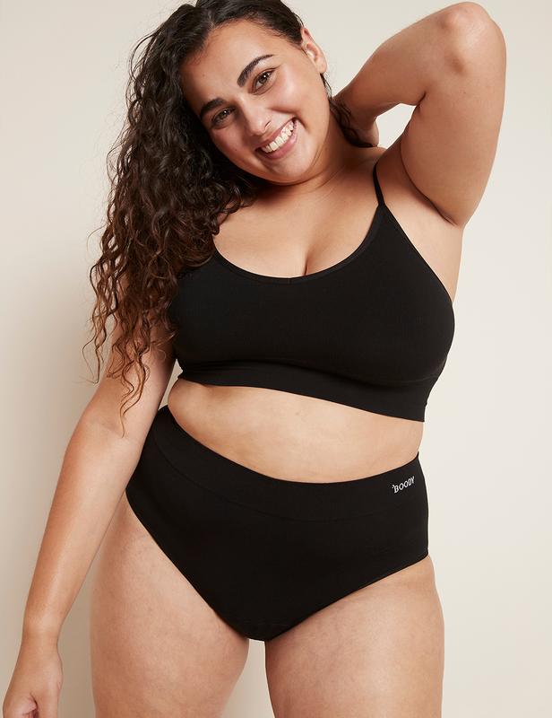Boody Menstruatieondergoed Tailleslip Zwart Normhevigxs