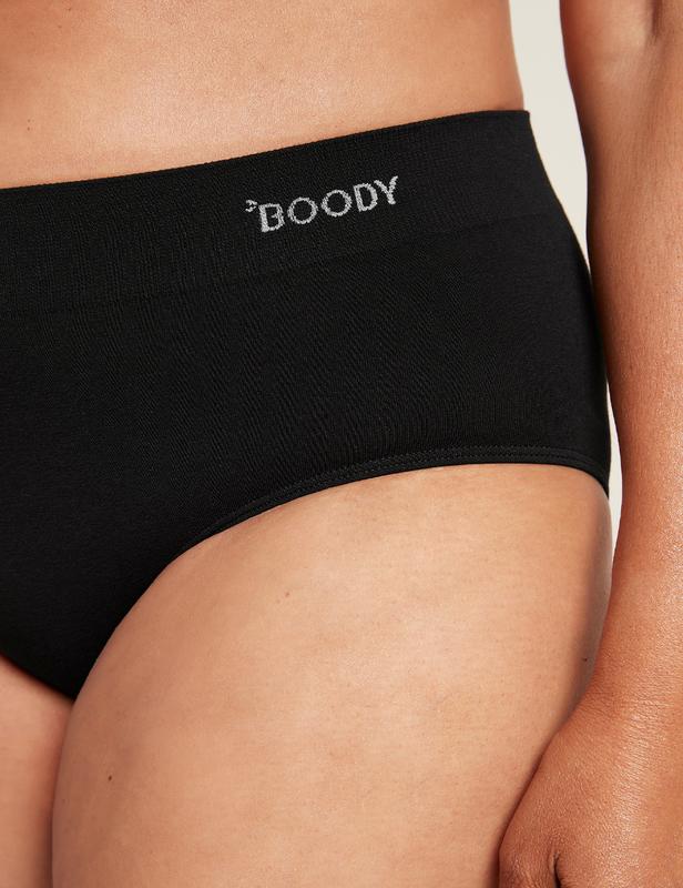Boody Midi Heupslip Zwart L