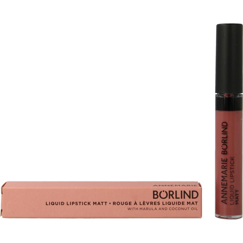 Borlind Lipstick Liquid Matt Rosewood
