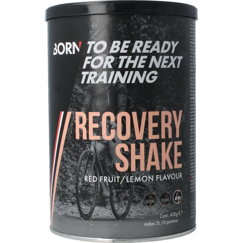Born Recovery Shake Red Fruitlemon Can
