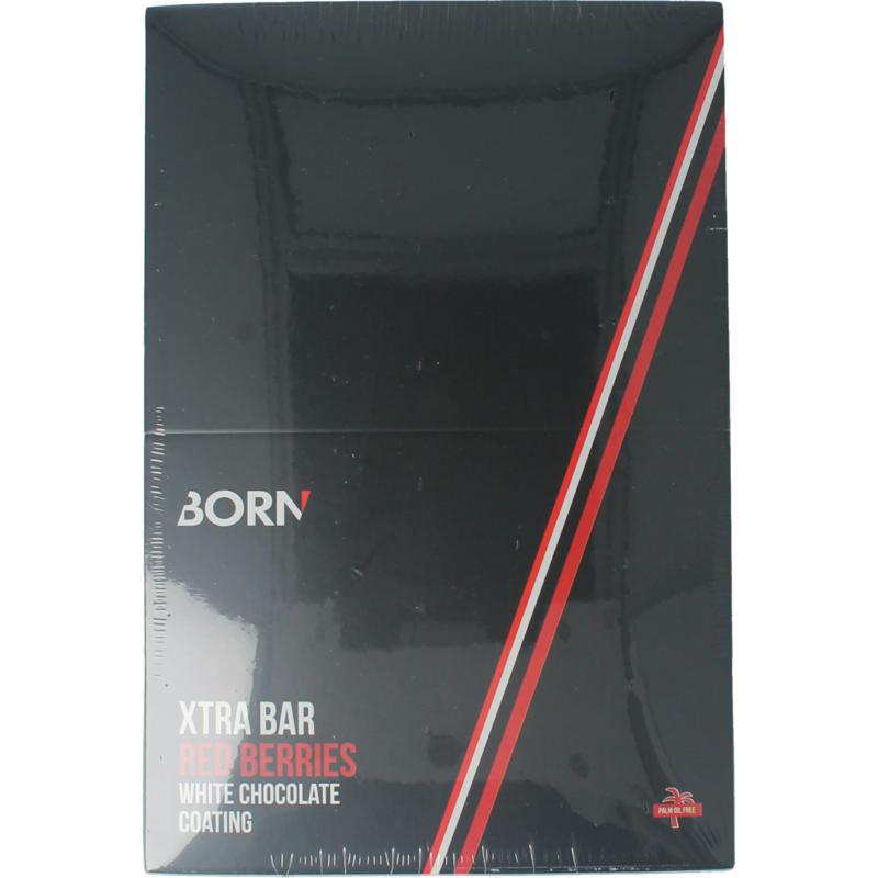 Born Xtra Bar Red Berries White Chocolate Coating 50G