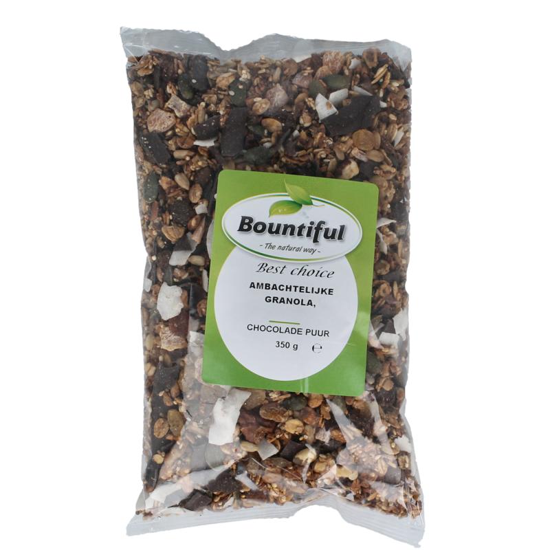 Bountiful Ambachtelijke Granola Chocola Puur