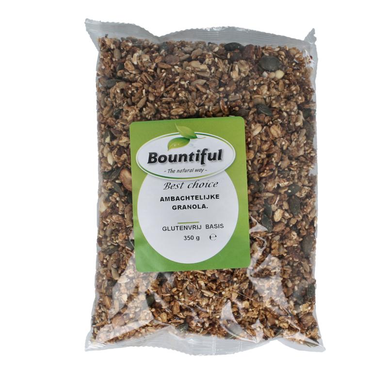 Bountiful Ambachtelijke Granola Glutenvrij Bio