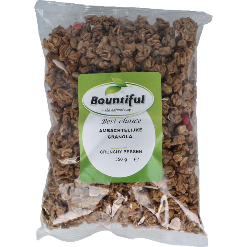Bountiful Ambachtelijke Granola Krunchy Bessen