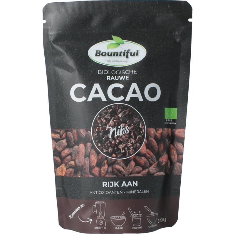 Bountiful Cacao Nibs Raw Bio
