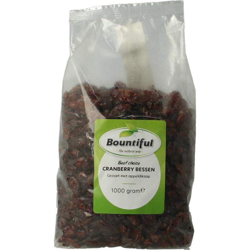 Bountiful Cranberries Gezoet Met Appeldiksap