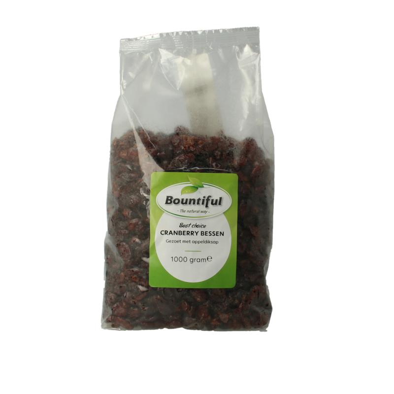 Bountiful Cranberries Gezoet Met Appeldiksap