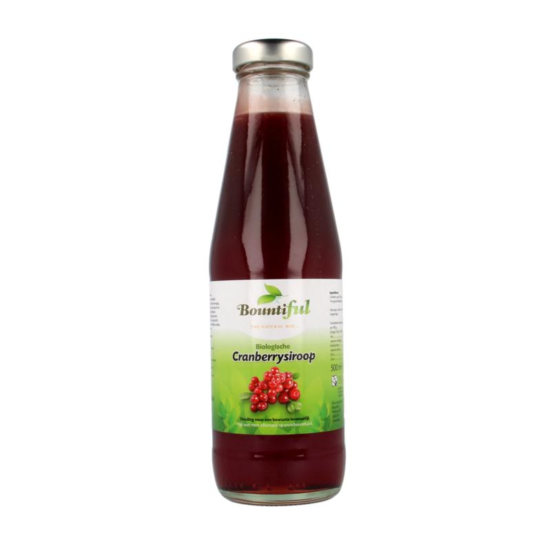 Bountiful Cranberrysiroop Bio