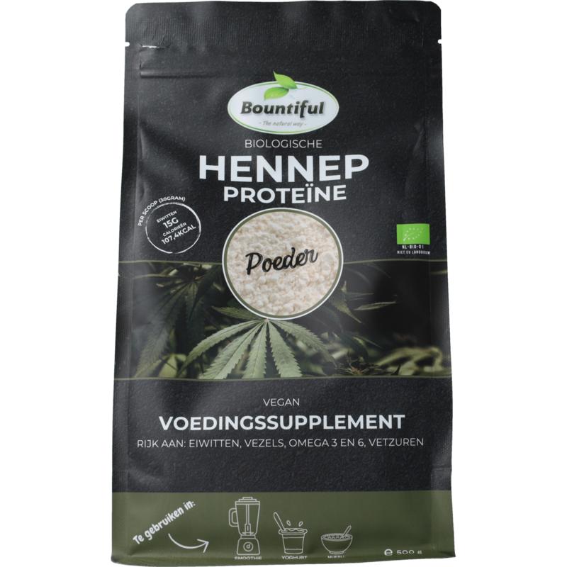 Bountiful Hennep Proteine Poeder Bio Dementer