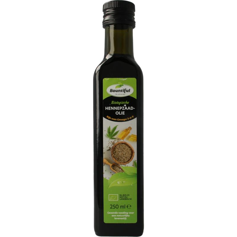 Bountiful Hennepzaadolie Omega 3-6-9 Bio