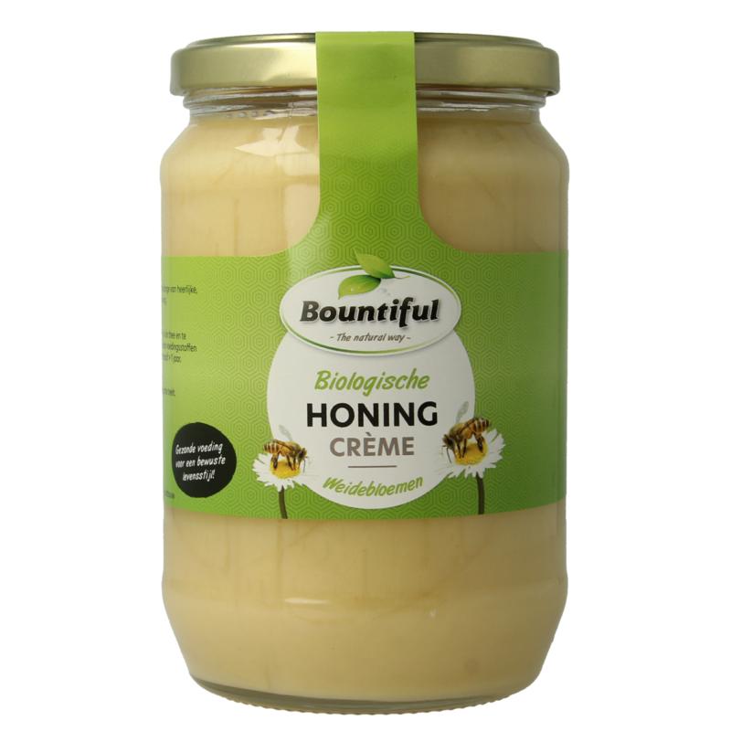 Bountiful Honing Weidebloemen Creme Bio