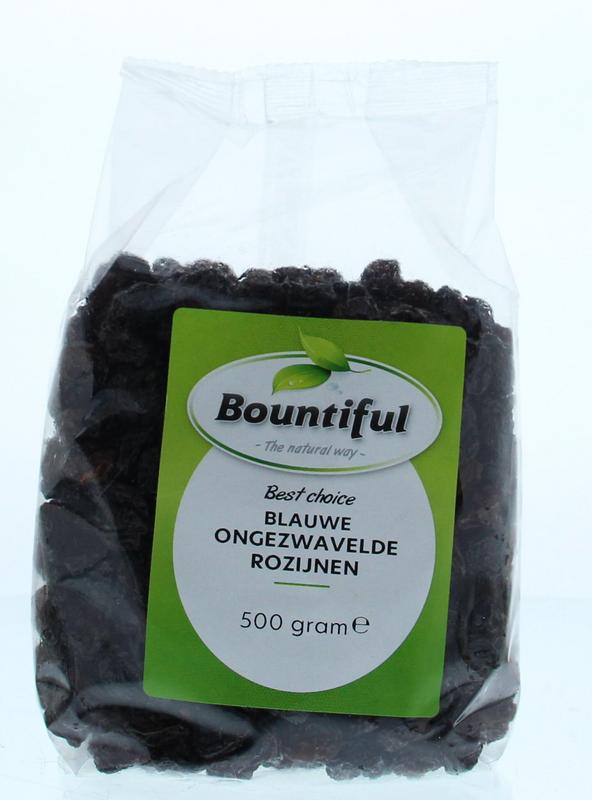 Bountiful Rozijnen Blauw Ongezwaveld