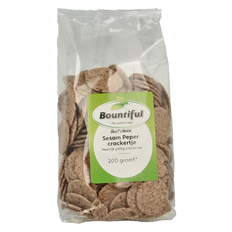 Bountiful Sesame Pepper Cracker
