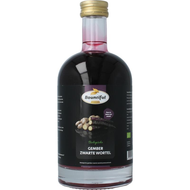 Bountiful Select Gember Sap Zwarte Wortel Bio