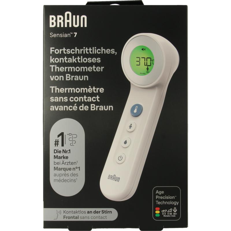 Braun Voorhoofdthermometer Bnt 400We