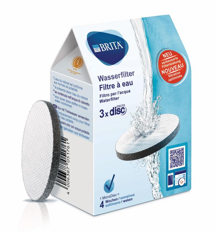 Brita Waterfilterpatroon Microdisc 3-Pack
