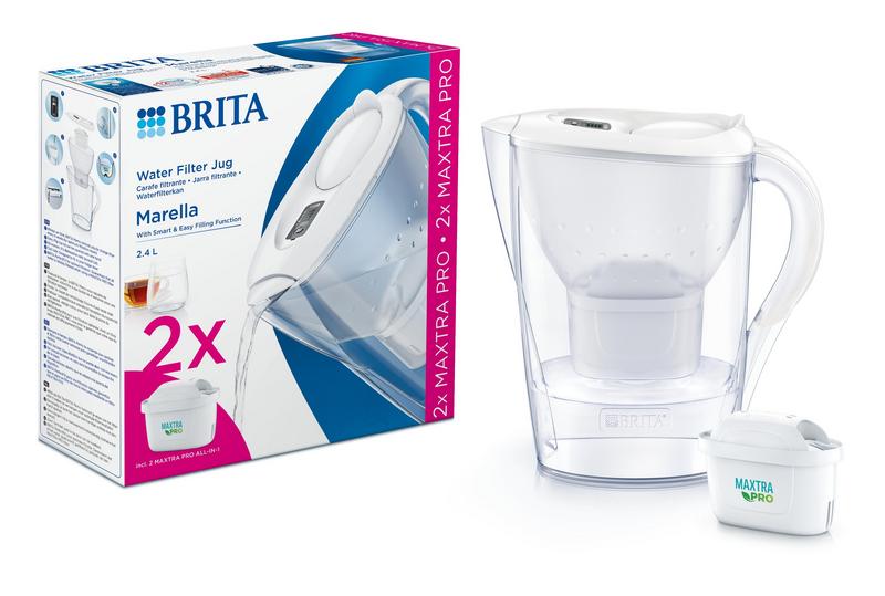 Brita Marella Cool White + 2 Maxtra Pro All-In-1