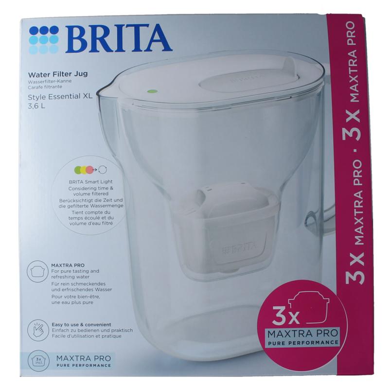 Brita Style Essential Xl Wit+3 Maxtra Pro Pure Perf