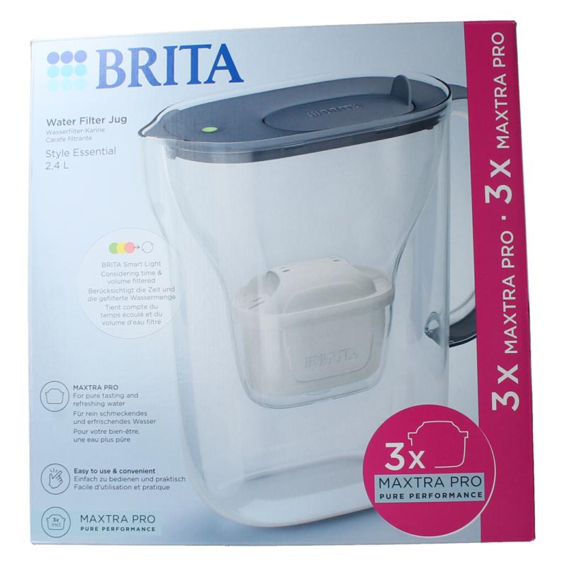Brita Style Essential Cool Stone Blue + 3 Maxtra