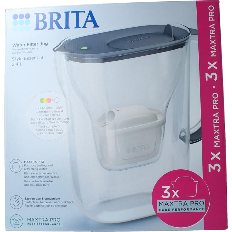 Brita Waterfilterbundel Style Essential Cool Stone Blue