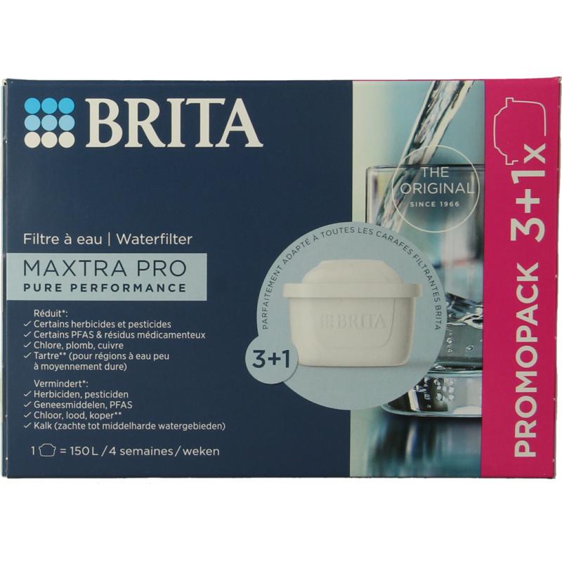 Brita Waterfilterpatroon Maxtra Pro Pure Performance 3+1