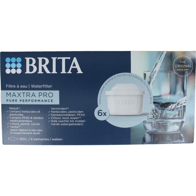 Brita Waterfilterpatroon Maxtra Pro Pure Performance 6P