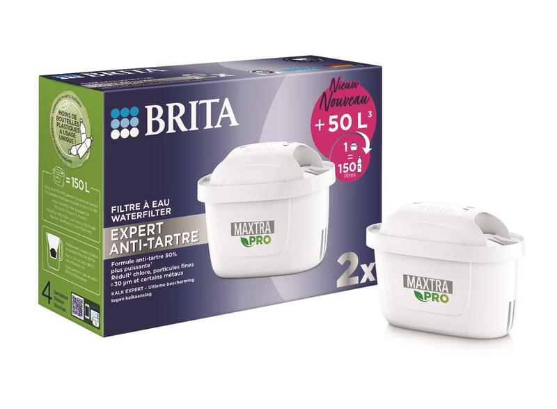 Brita Waterfilterpatroon Maxtra Pro Kalk Expert 2-Pack