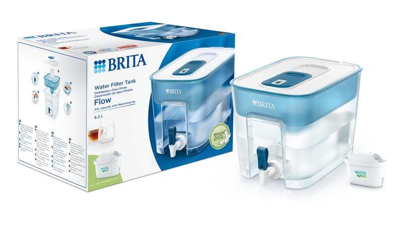 Brita Waterfilterstation Flow Cool Blue
