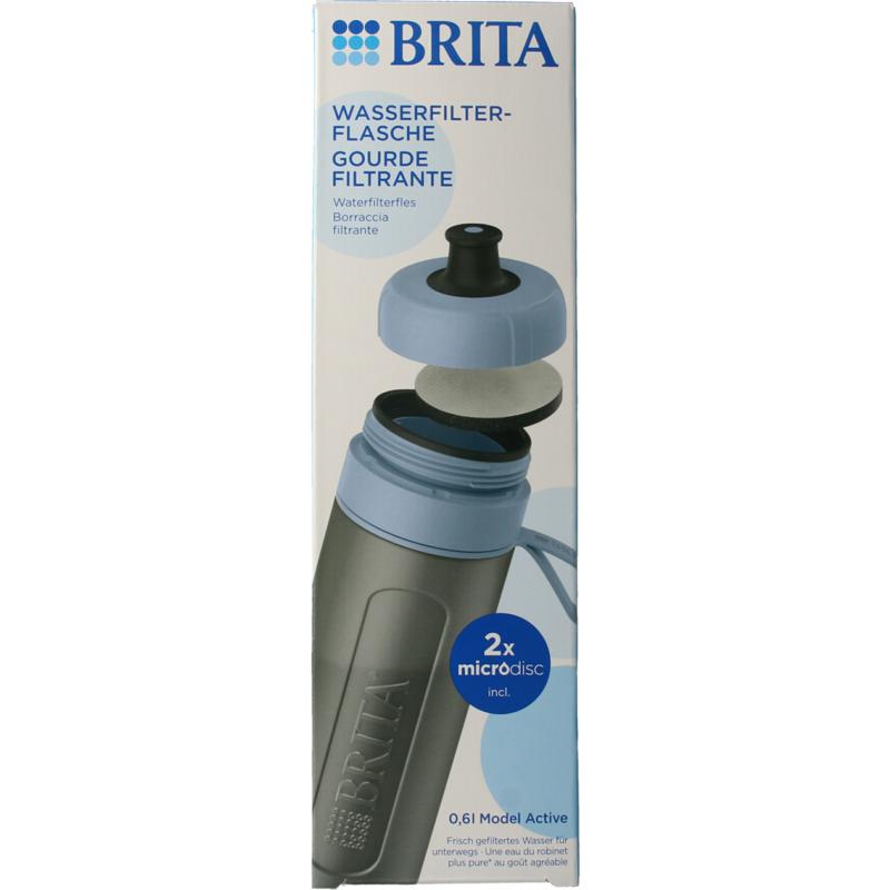 Brita Waterfles Active Donkerblauw