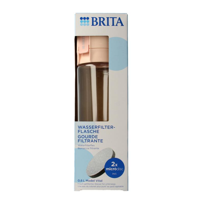 Brita Waterfles Vital Apricot