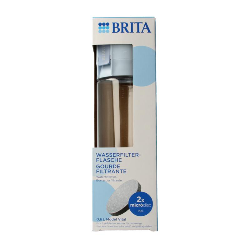 Brita Waterfles Vital Lichtblauw