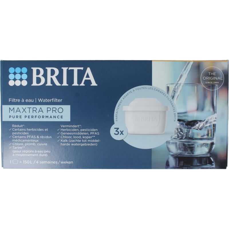 Brita Waterfilterpatroon Maxtra Pro Pure Performance 3P