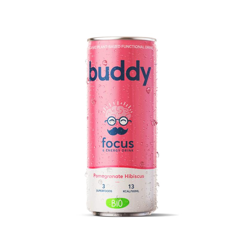 Buddy Drink Pomegranate Hibiscus Bio
