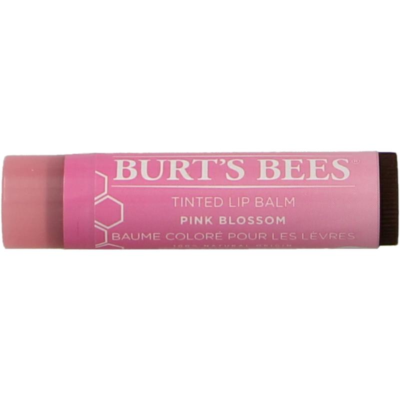 Burts Bees Getinte Lippenbalsem Pink Blossom