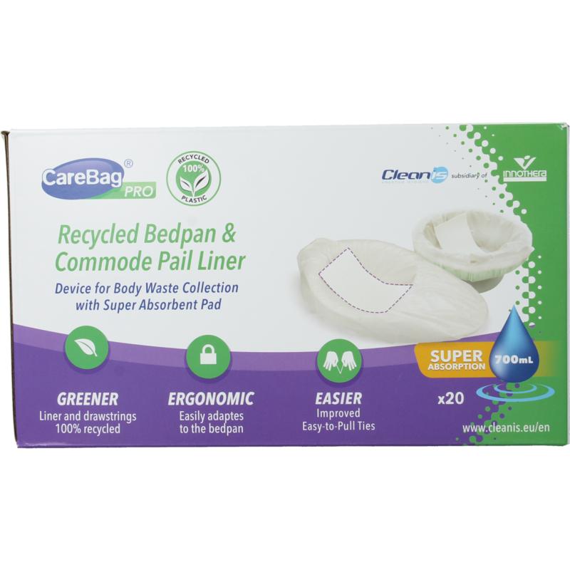 Carebag Pro Bedpan & Commode Liners 700Ml