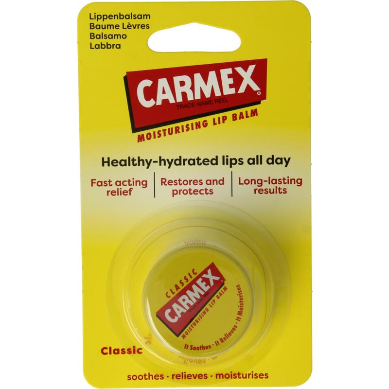 Carmex Lip Balm Classic Potje