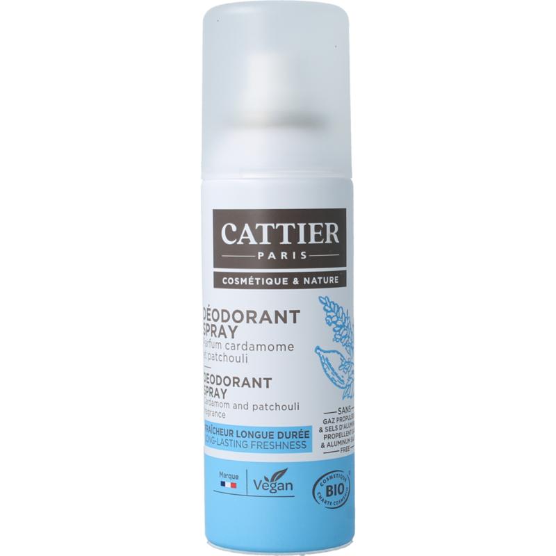 Cattier Deodorant Spray Cardamom Patchouli