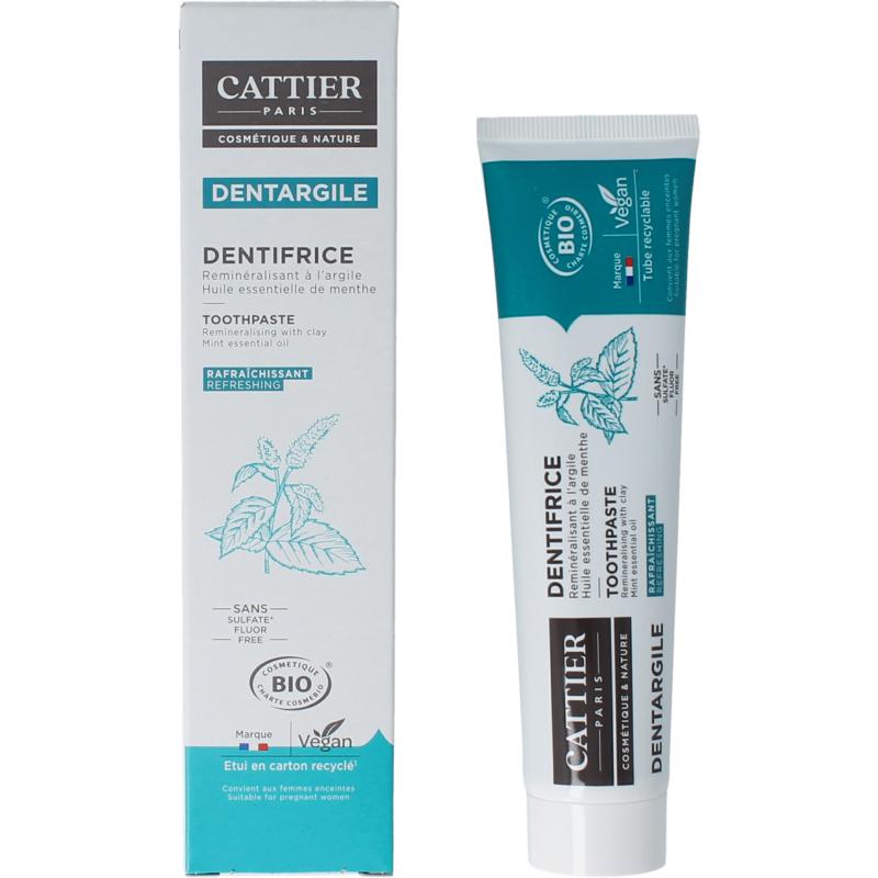 Cattier Tandpasta Munt
