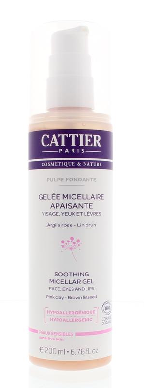 Cattier Verzachtende Micellair Gel Gevoelige Huid