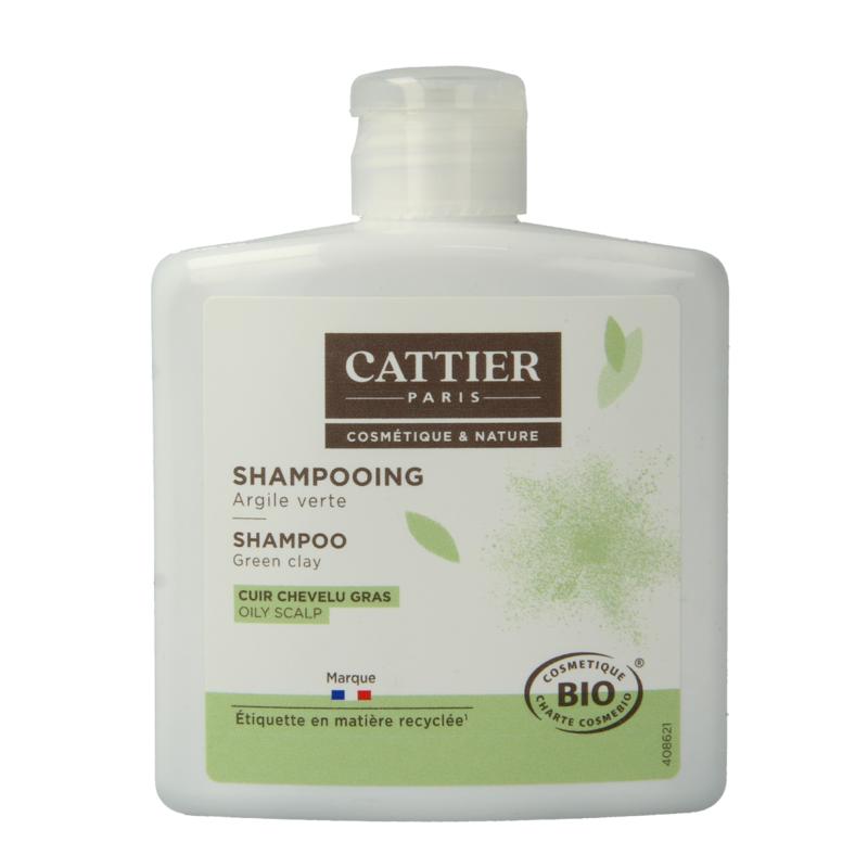 Cattier Shampoo Groene Klei Vet Haar
