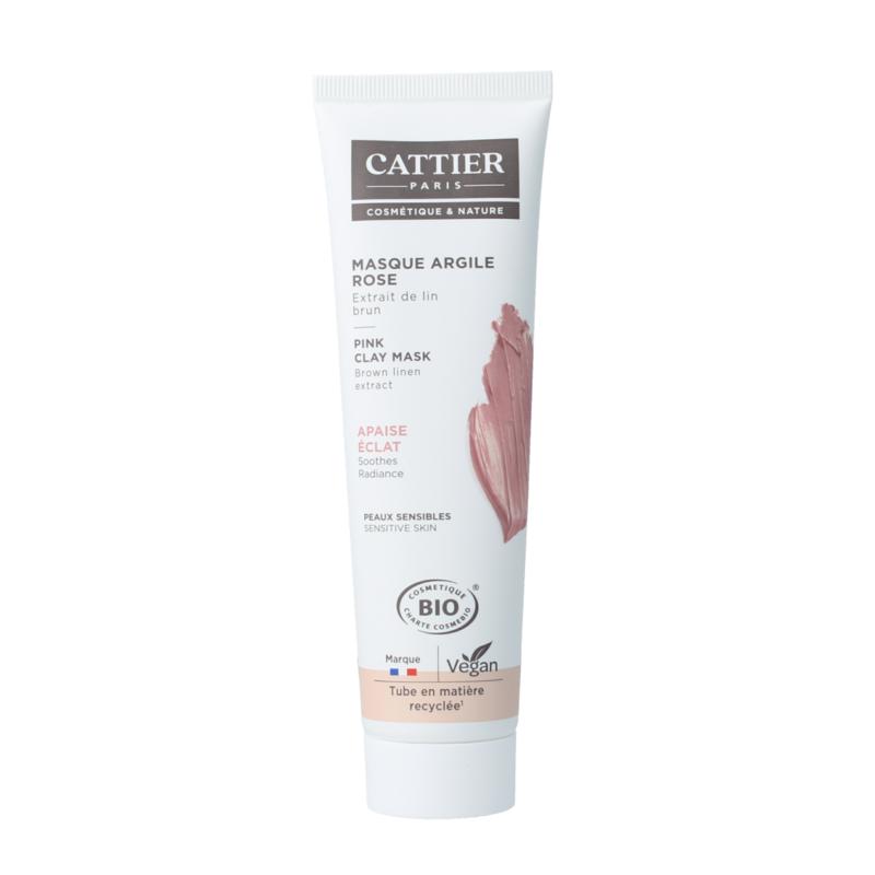 Cattier Roze Klei Masker Aloe