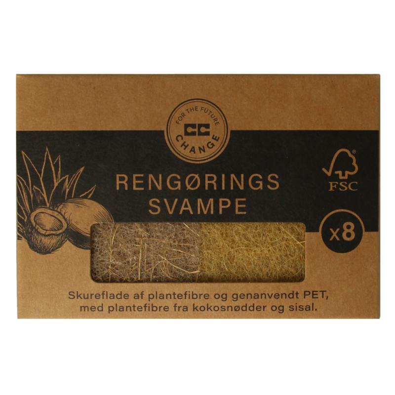Cc Hansen Kleine Schuursponsjes Plantenvezels Uit Kokosnoot