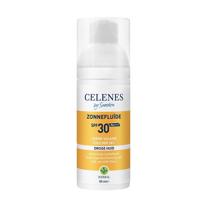 Celenes Herbal Dry Touch Sunscreen Fluid Spf30+