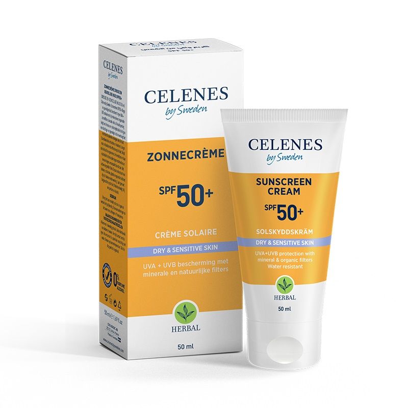 Celenes Herbal Sunscreen Sensitivedry Skin Spf50+