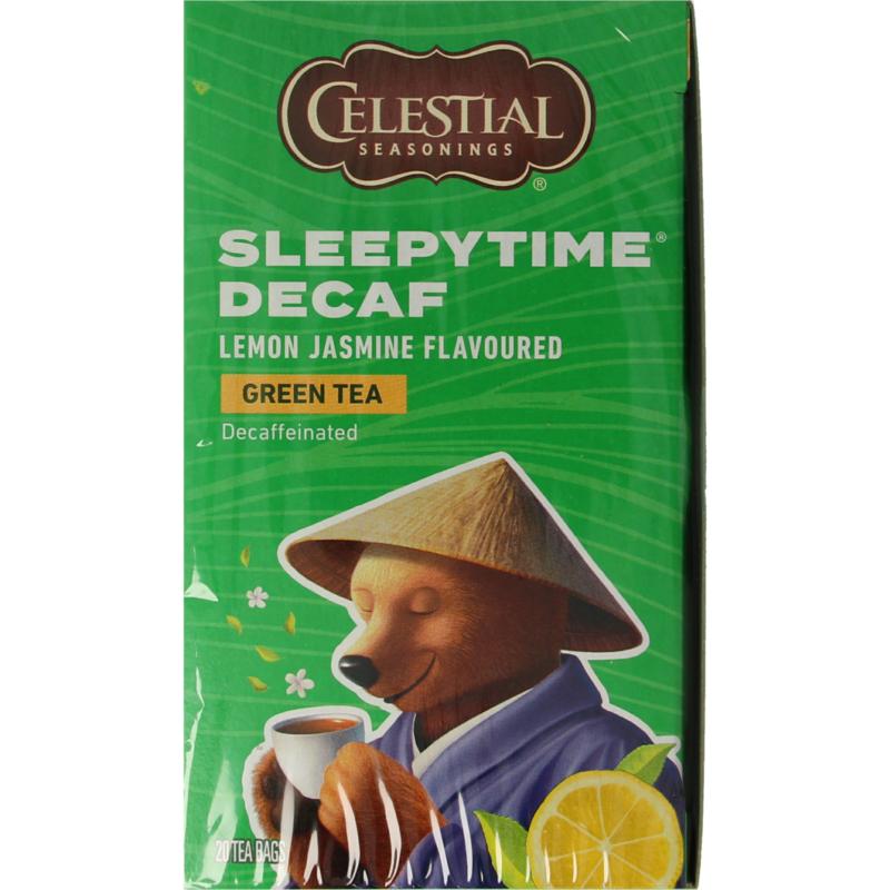 Decaf Sleepytime Green Tea Lemon Celestial Seasonings