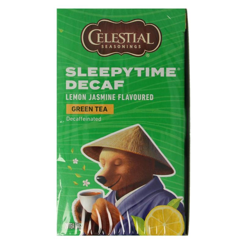Decaf Sleepytime Green Tea Lemon Celestial Seasonings
