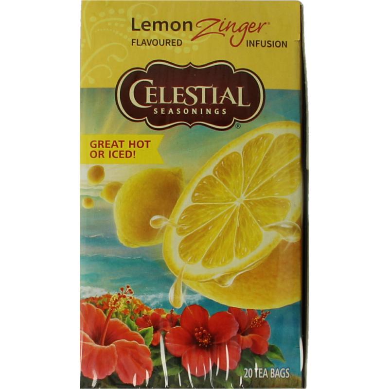 Lemon Zinger Herb Tea Celestial Seasonings